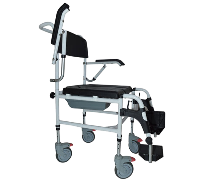 3-IN-1 Shower , Commode and Wheelchair